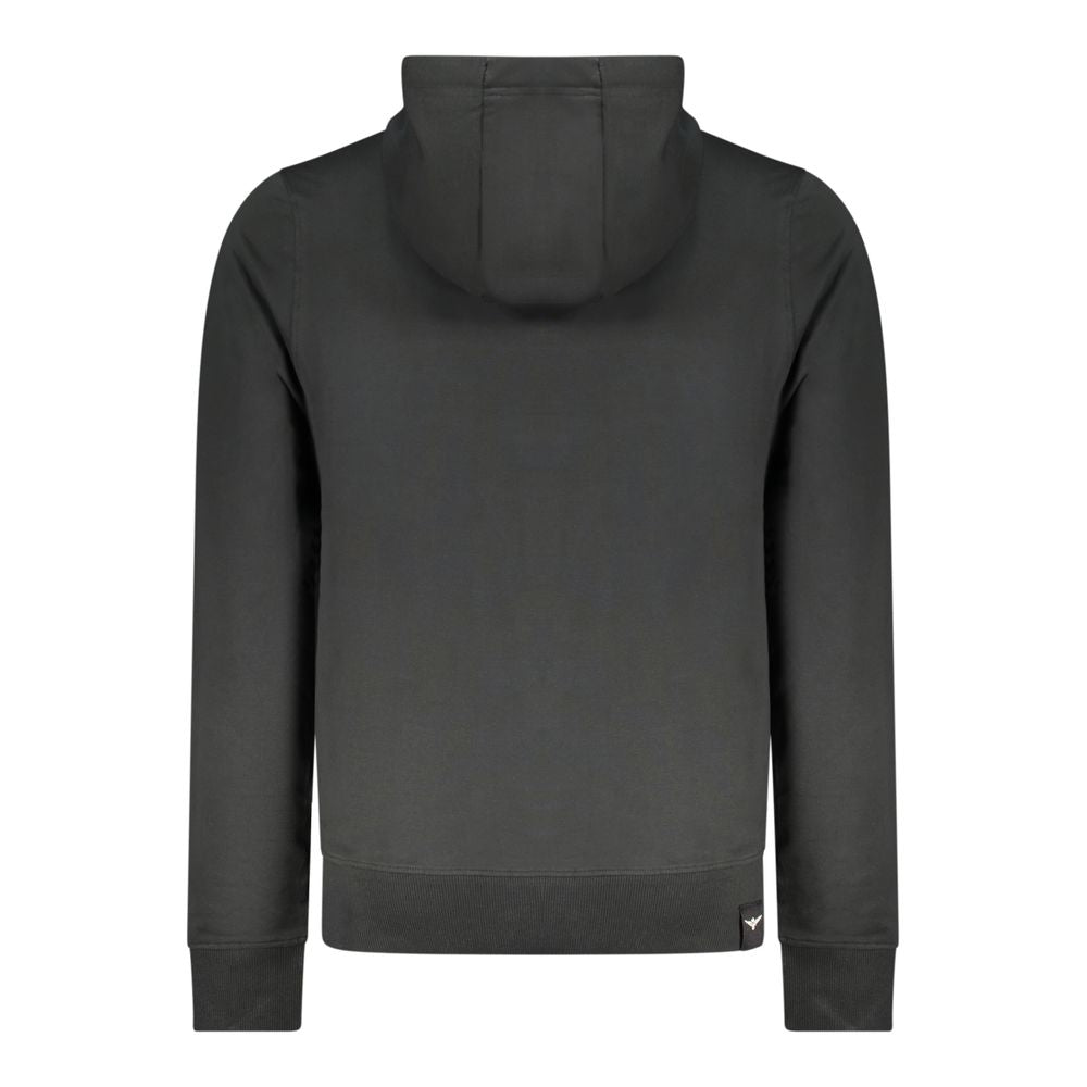 Blue Cotton Men's Hoodie