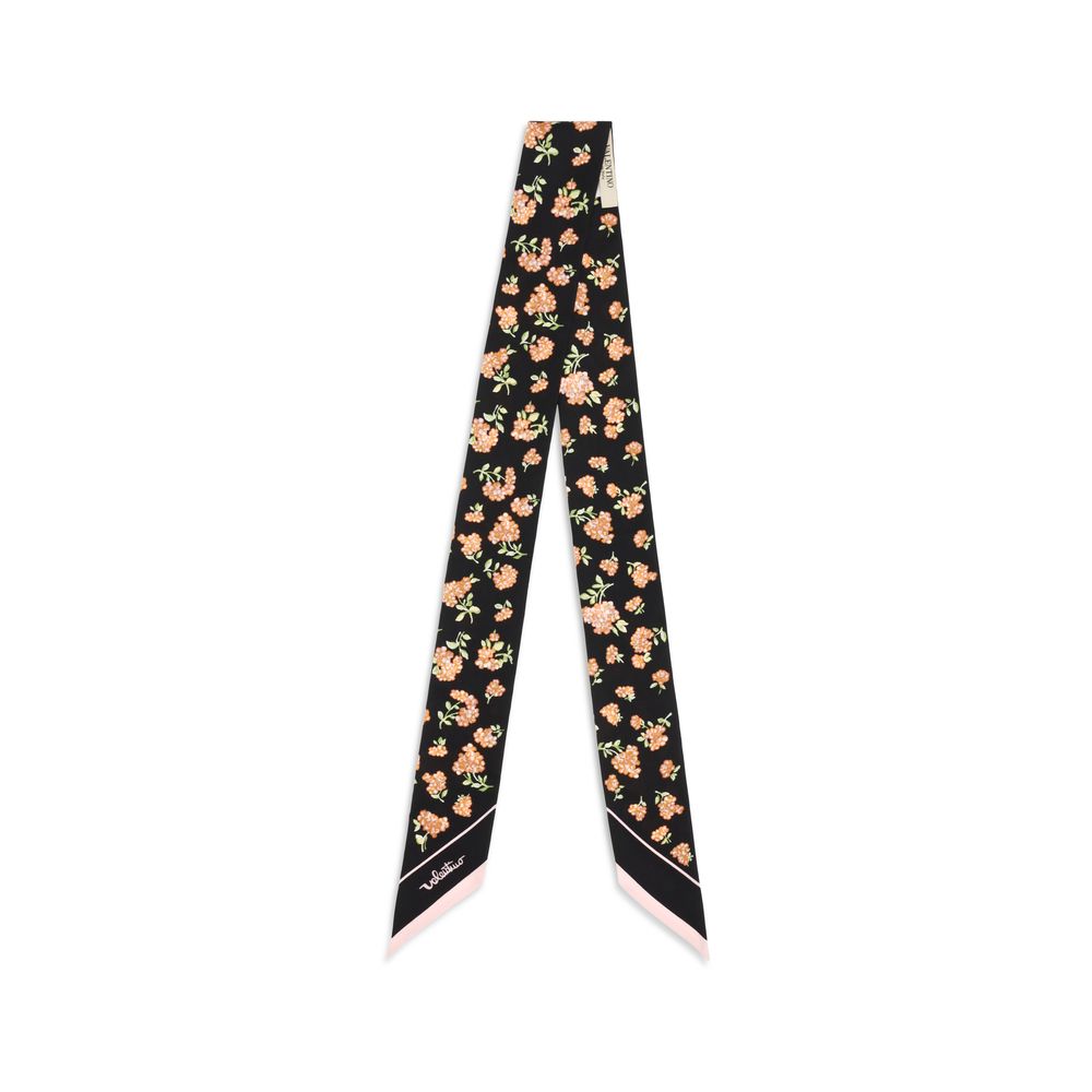 Multicolor Silk Foulard