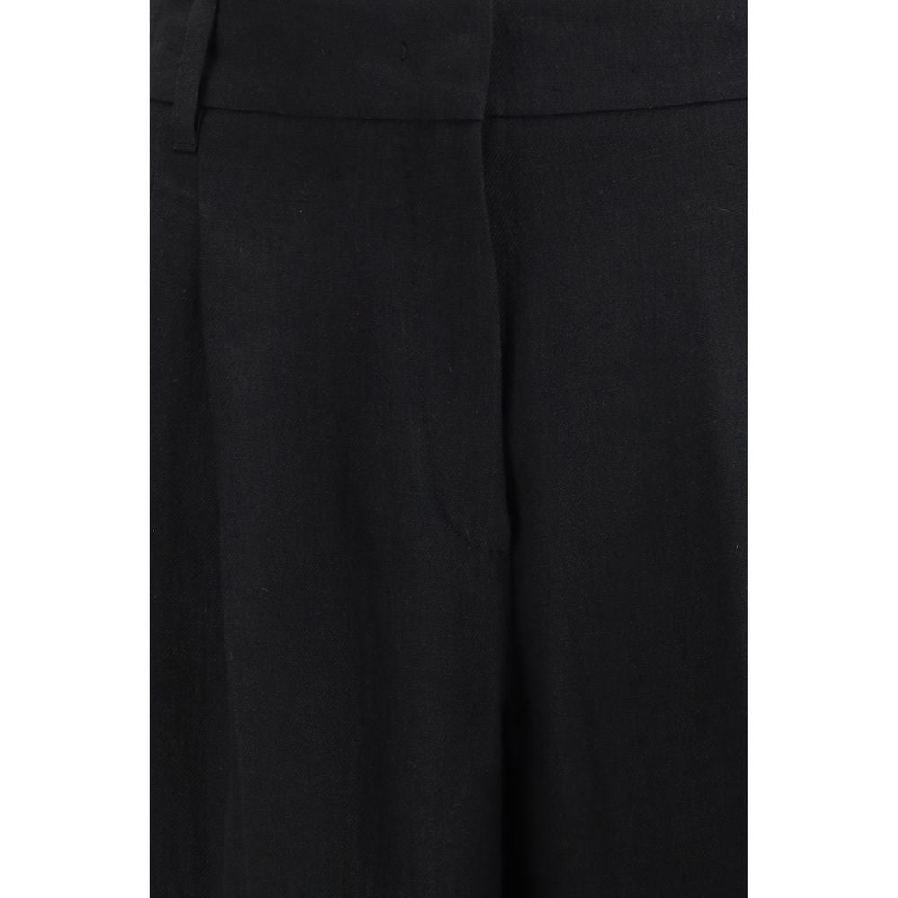 Black Linen Pants
