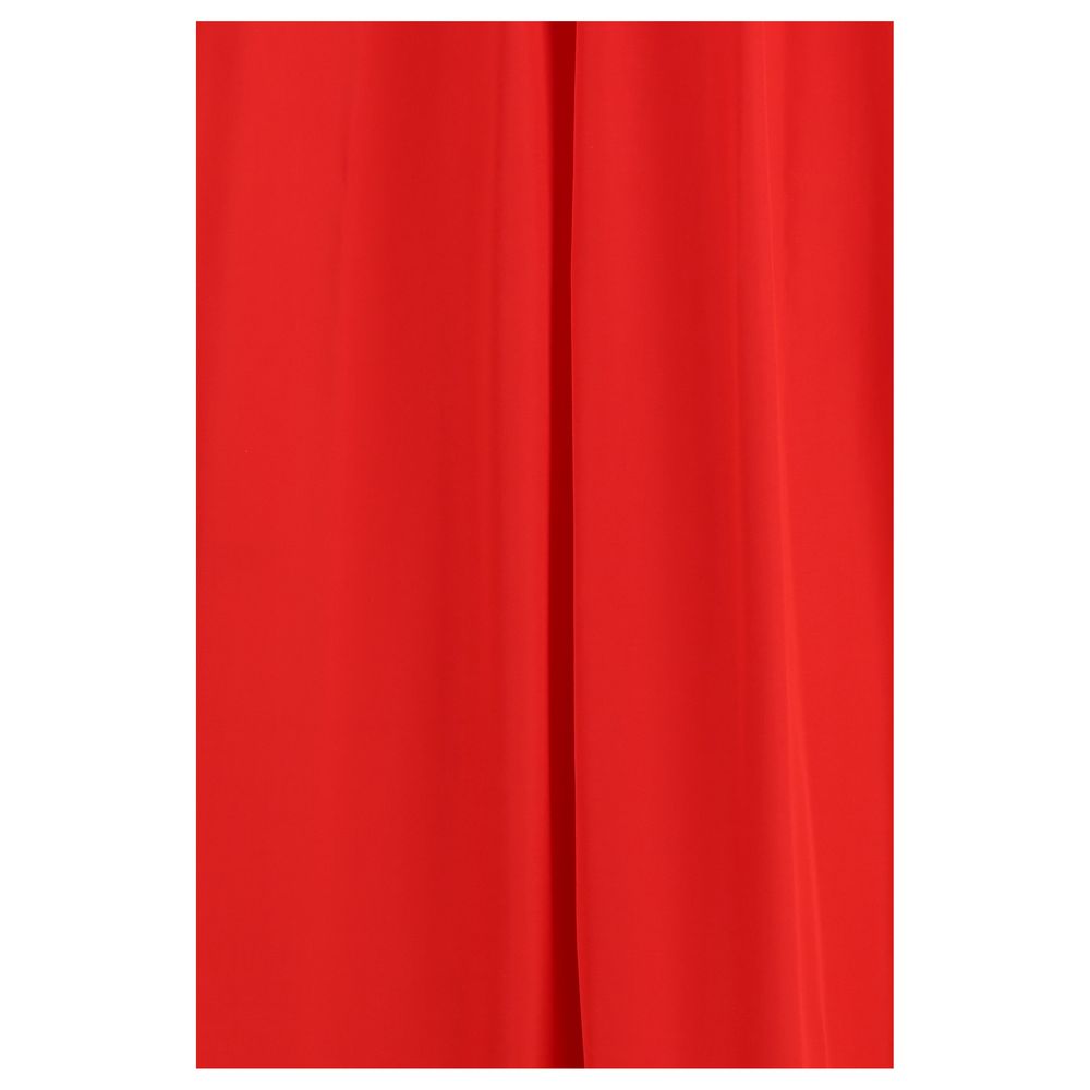 Multicolor Polyester Long Dress