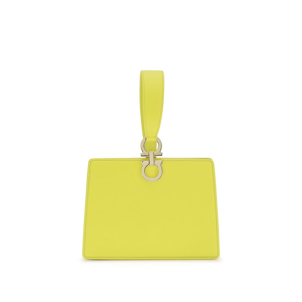 Bicolor Calf Leather Bos Taurus Clutch Bag
