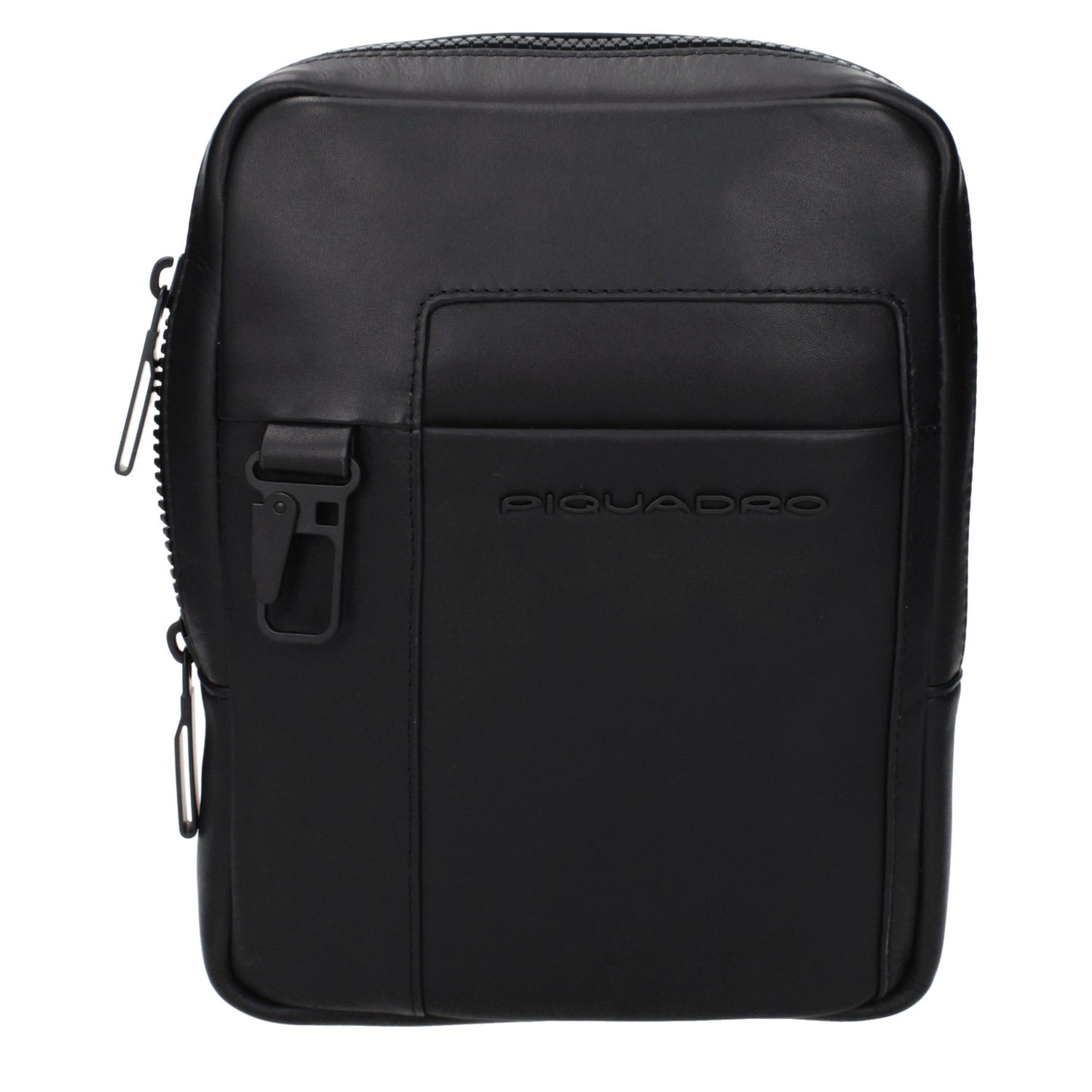 Black Leather Crossbody Bag