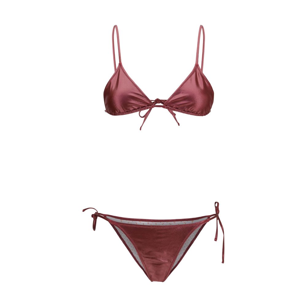 Bordeaux Polyamide Bikini
