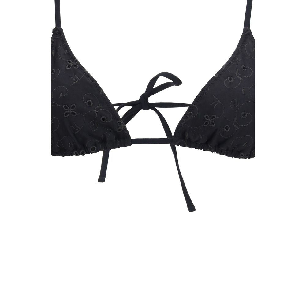 Black Polyester Bikini