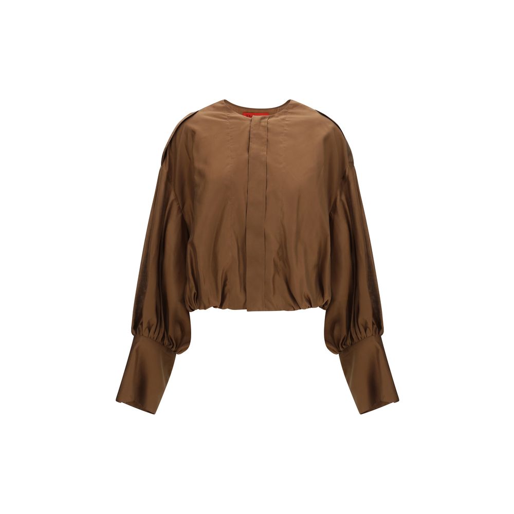 Brown Lycra Clothing