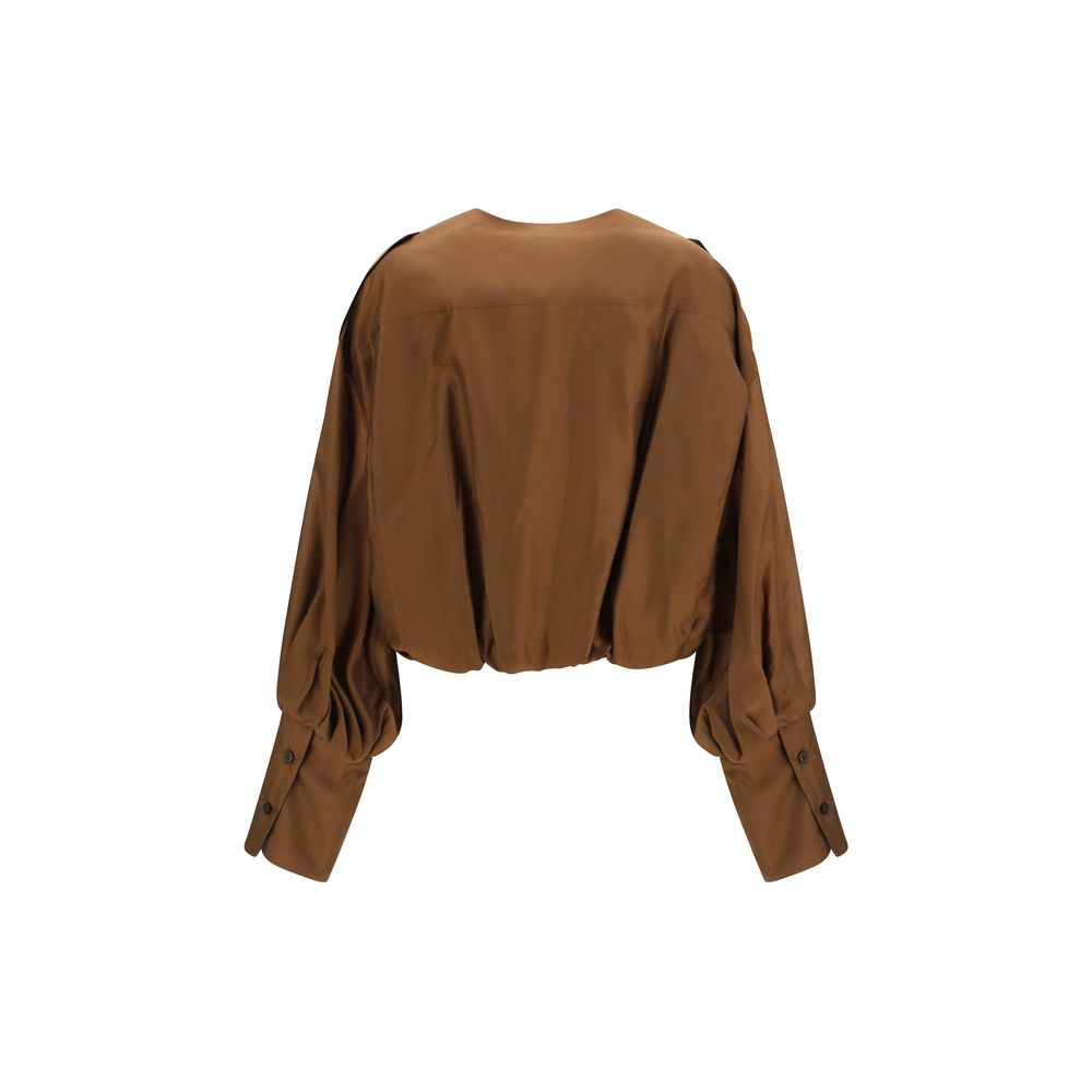 Brown Lycra Clothing