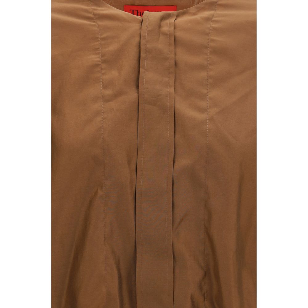 Brown Lycra Clothing