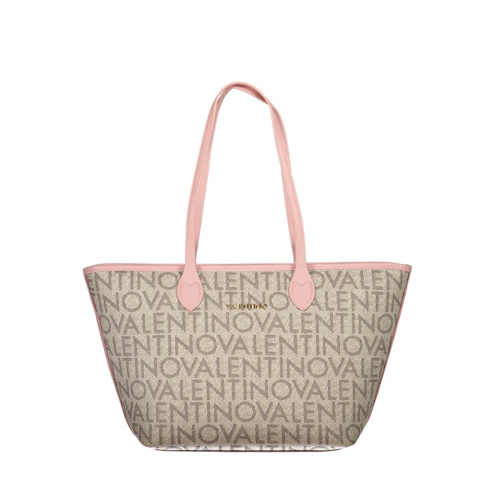 Beige Polyethylene Handbag