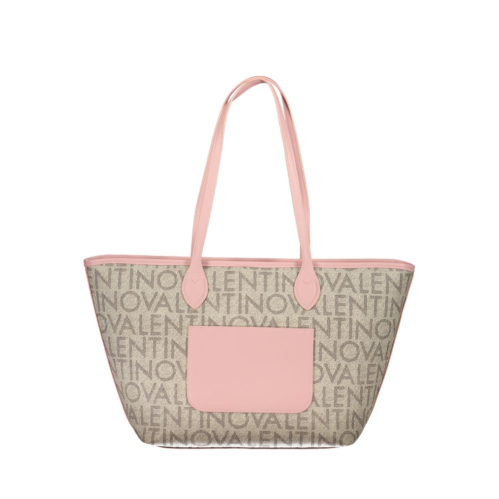 Beige Polyethylene Handbag