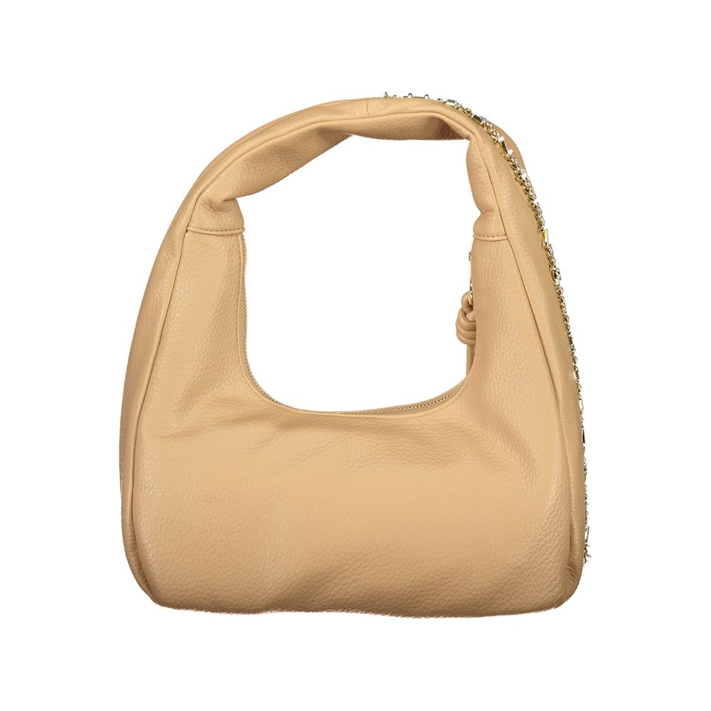 Beige Polyethylene Handbag