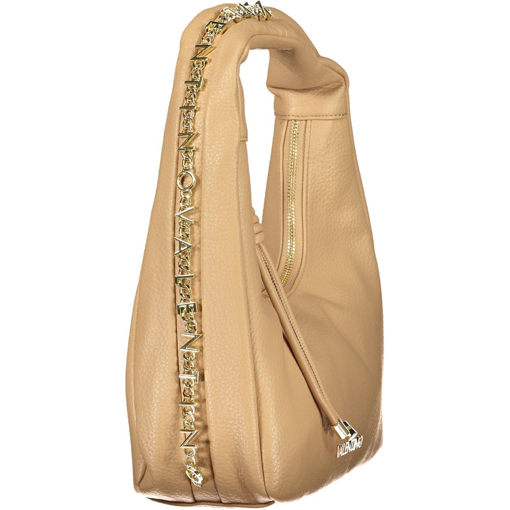 Beige Polyethylene Handbag