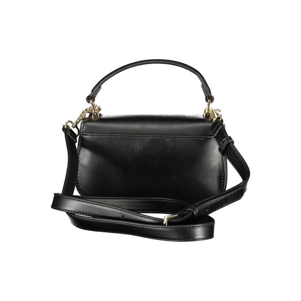 Black Polyurethane Women's Bag