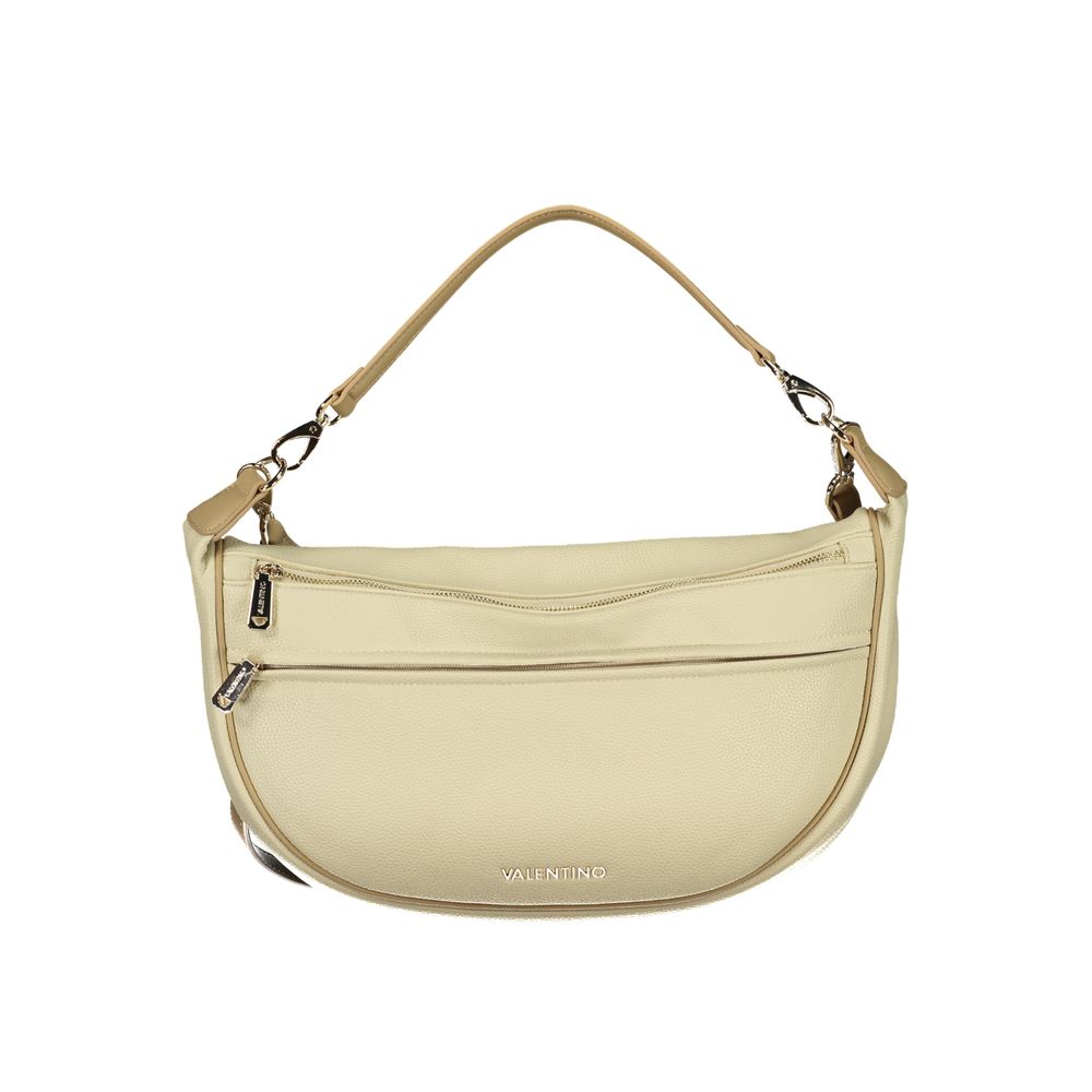 Beige Polyethylene Handbag