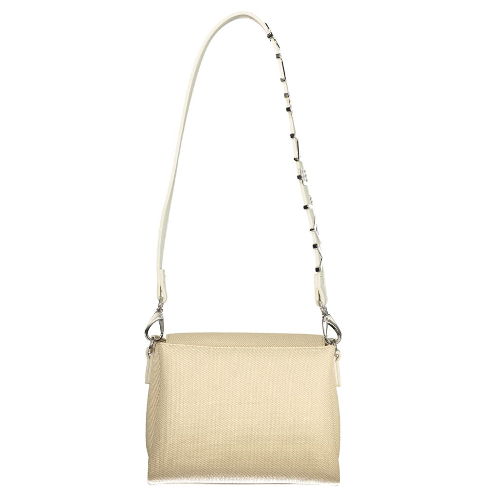 Beige Polyethylene Handbag