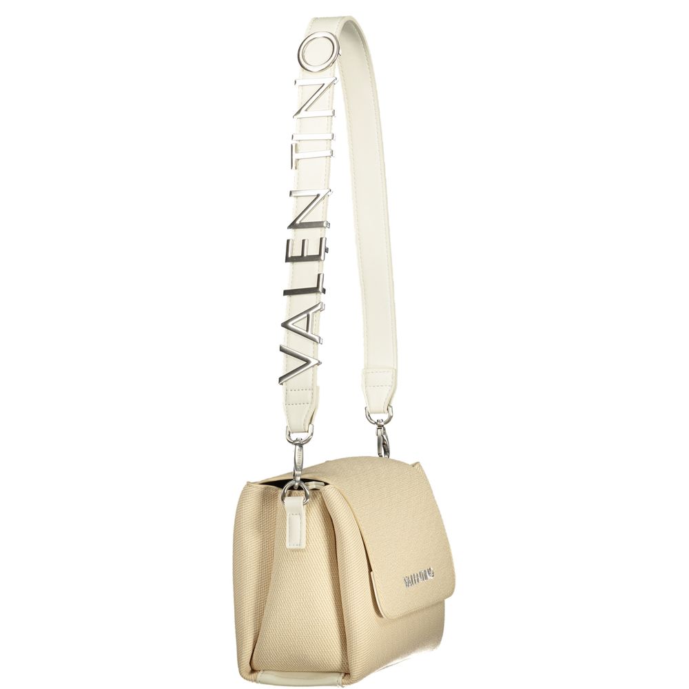 Beige Polyethylene Handbag