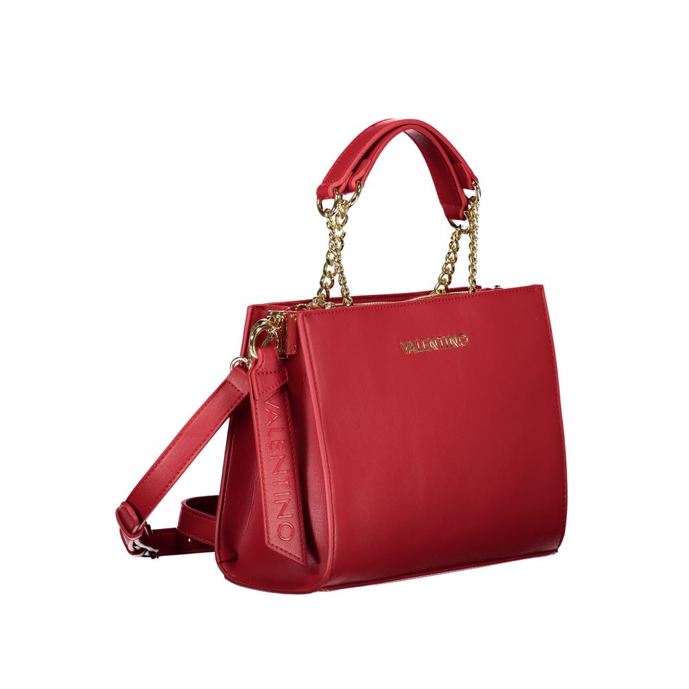 Red Polyethylene Handbag