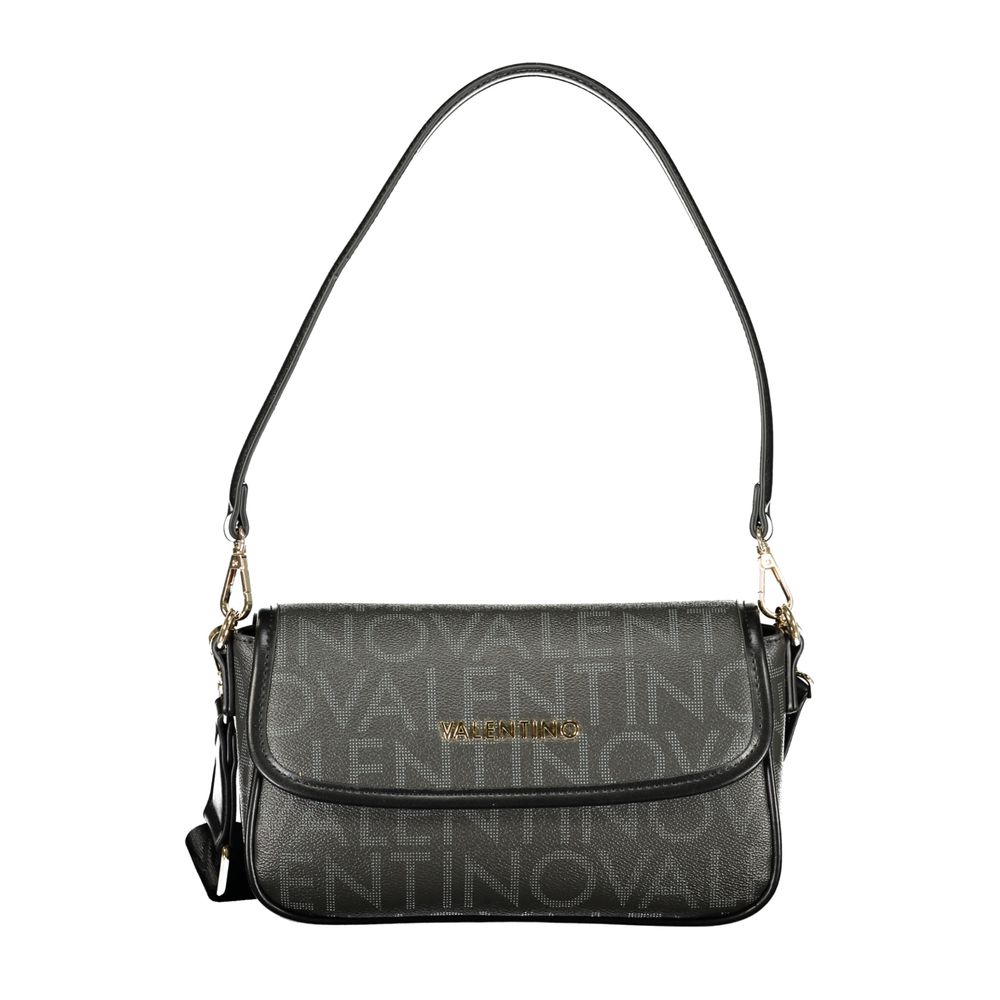 Black Polyurethane Womens Bag