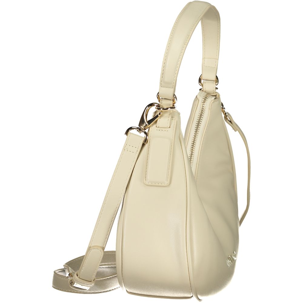 Beige Polyethylene Handbag