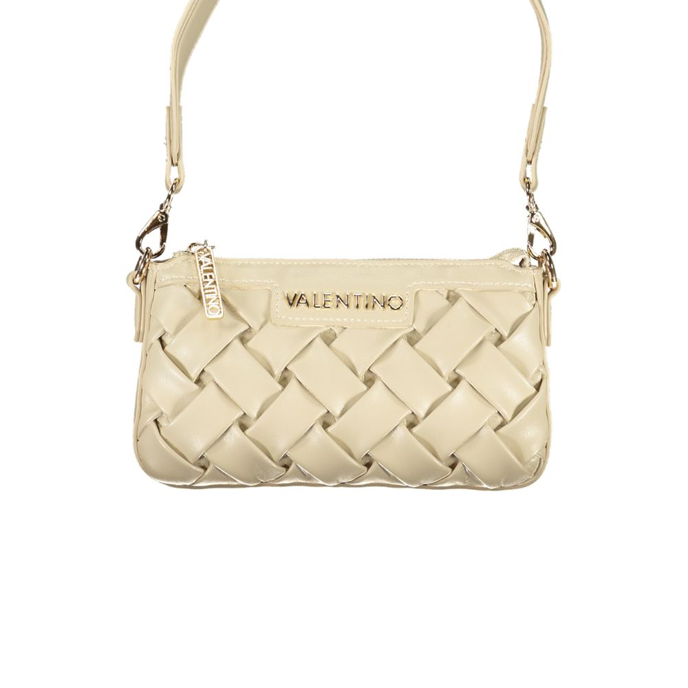 Beige Polyethylene Handbag