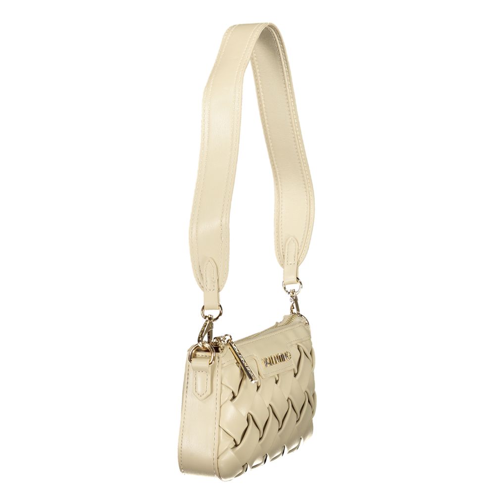 Beige Polyethylene Handbag