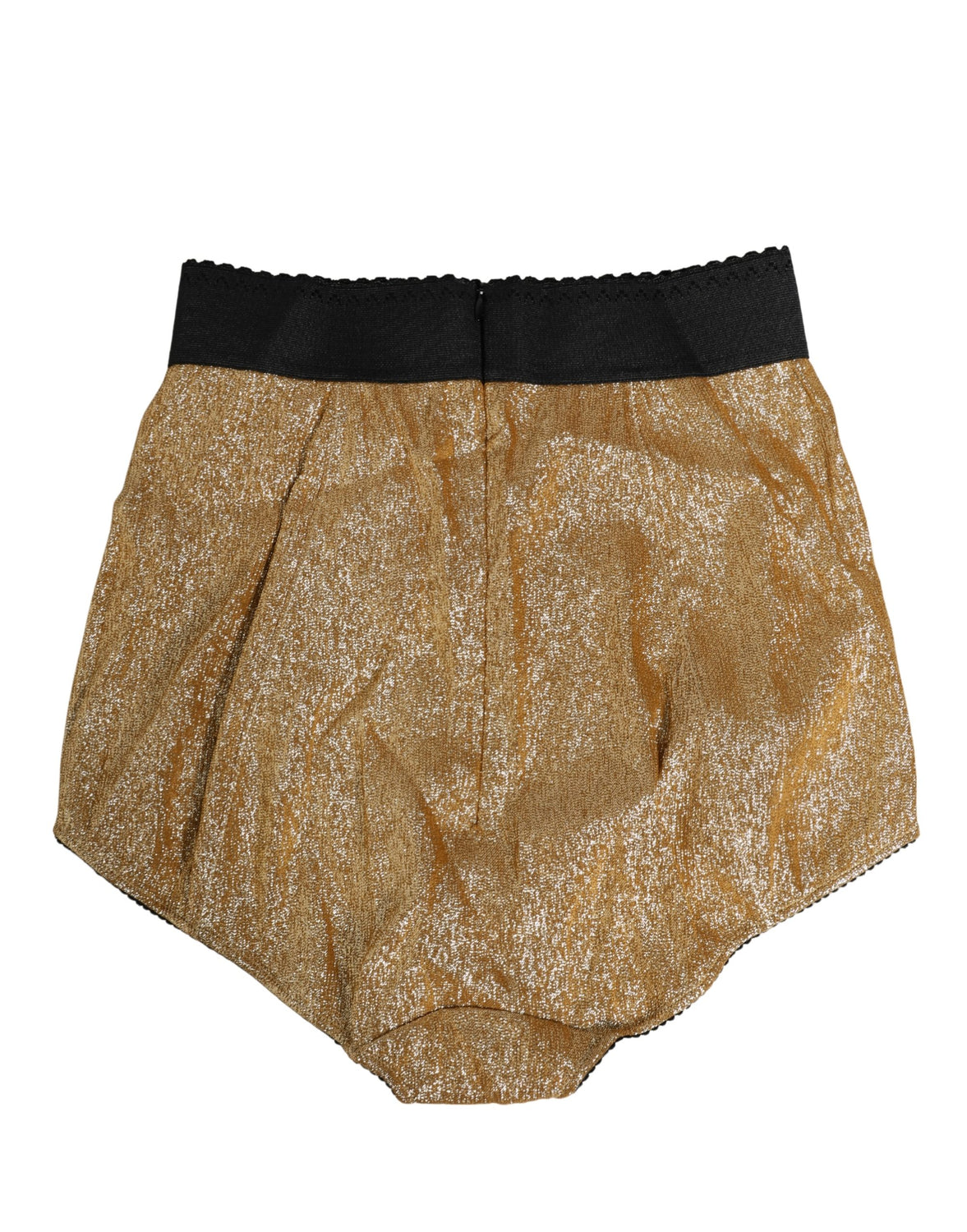 Gold Silk Blend High Waist Girdle Panty Underwear