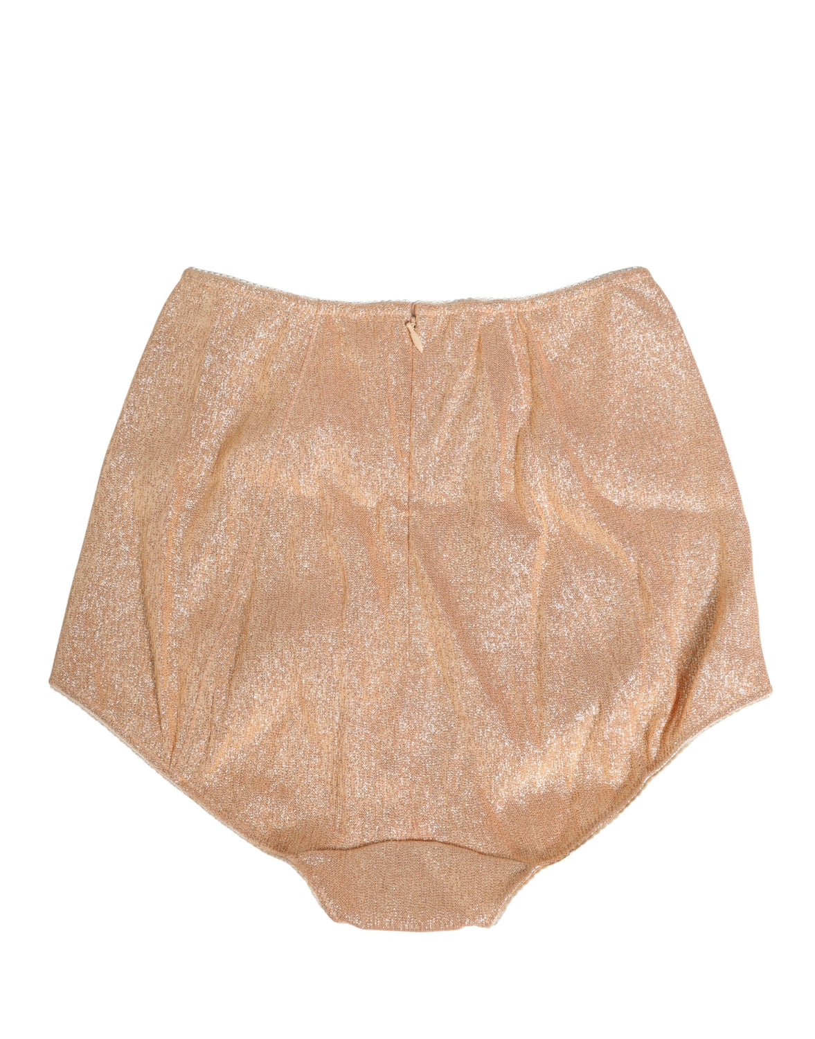 Beige Silk Blend High Waist Girdle Panty Underwear