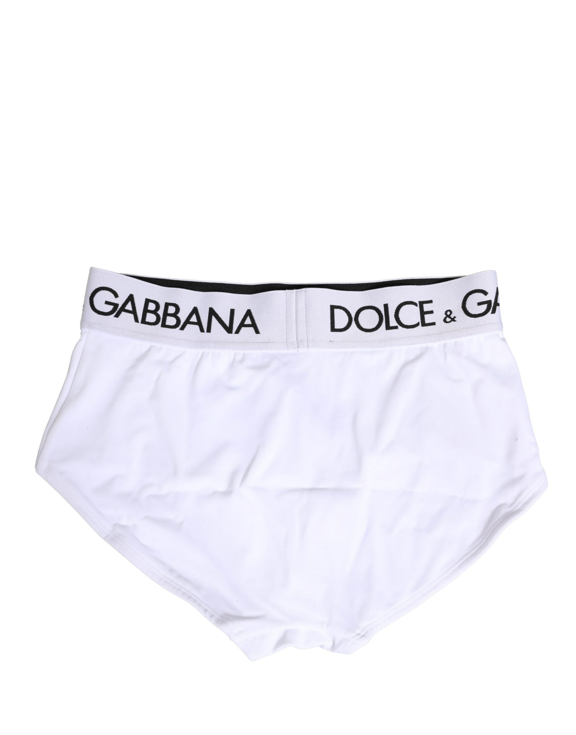 White Nylon Logo Waistband Panty Underwear