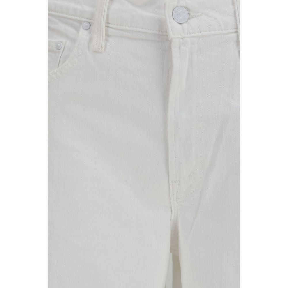 White Cotton Jeans Denim