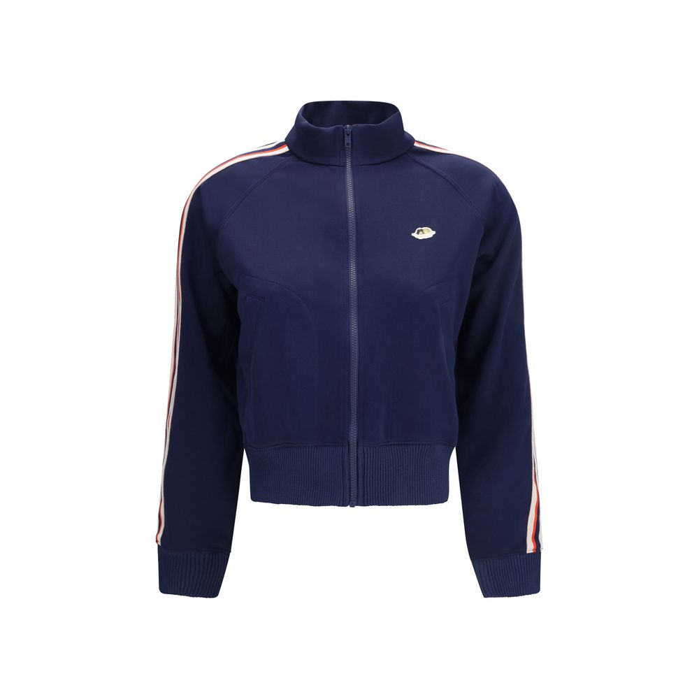 Blue Polyester Sweatshirt