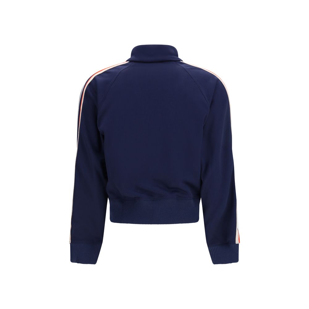 Blue Polyester Sweatshirt