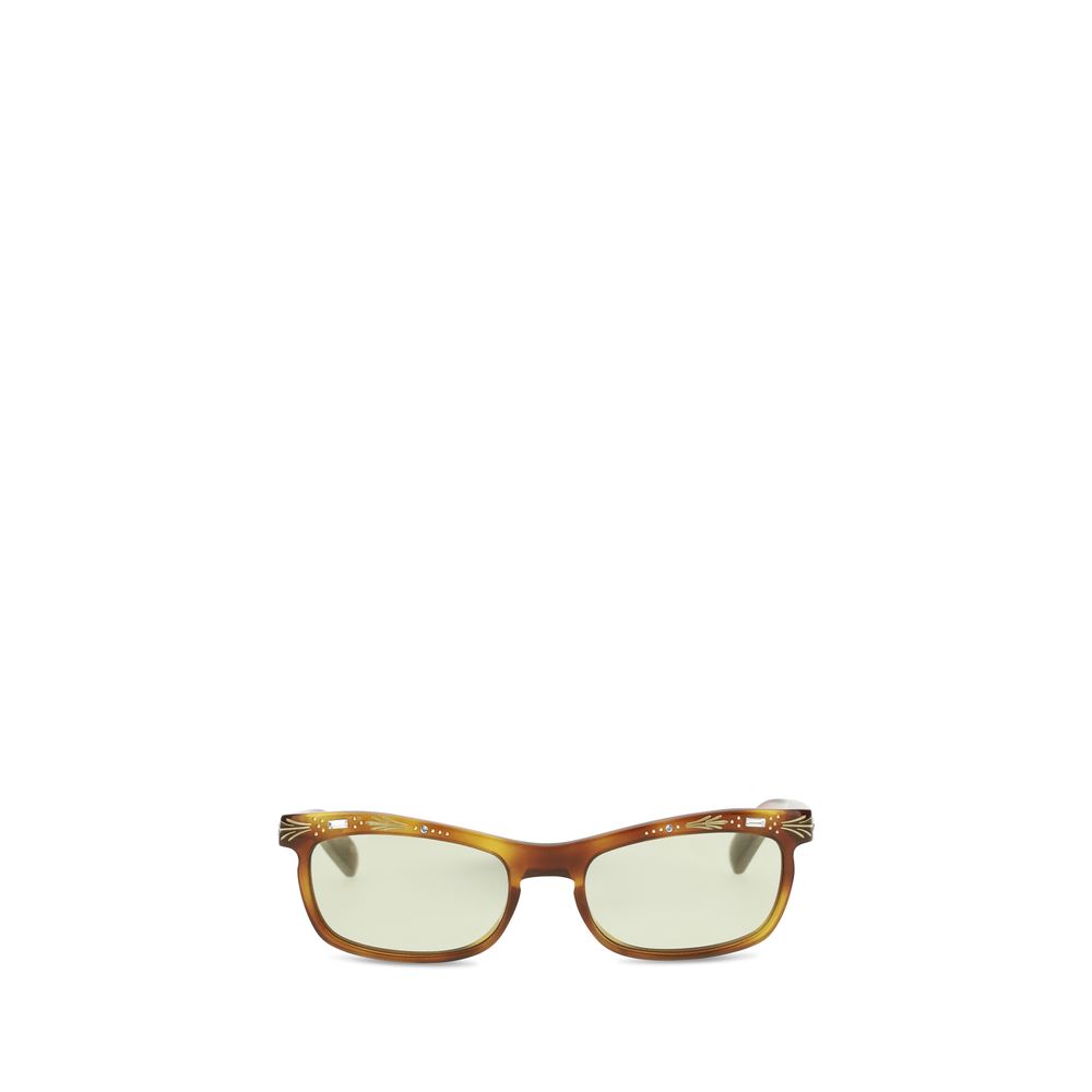 Brown Acetate Sunglasses