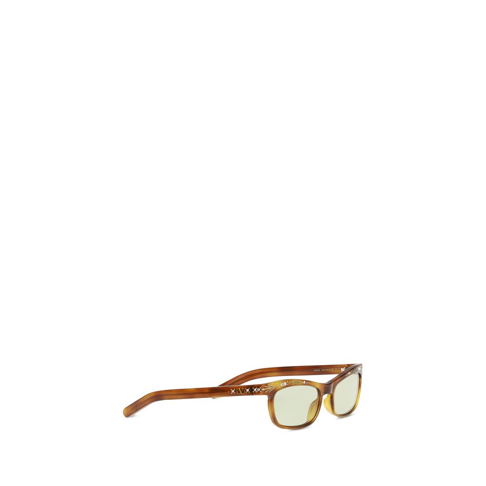 Brown Acetate Sunglasses