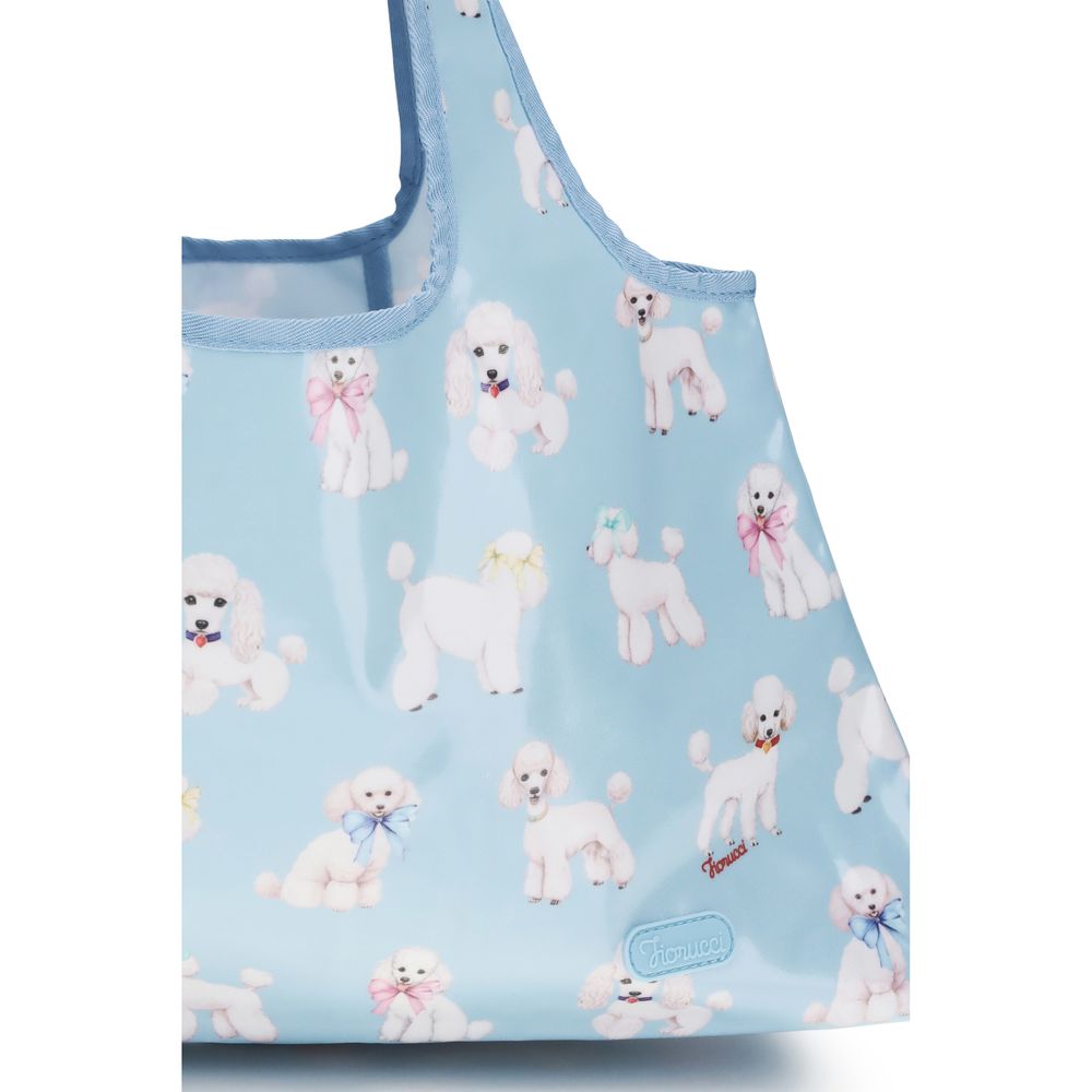 Blue Pvc Shoulder Bag