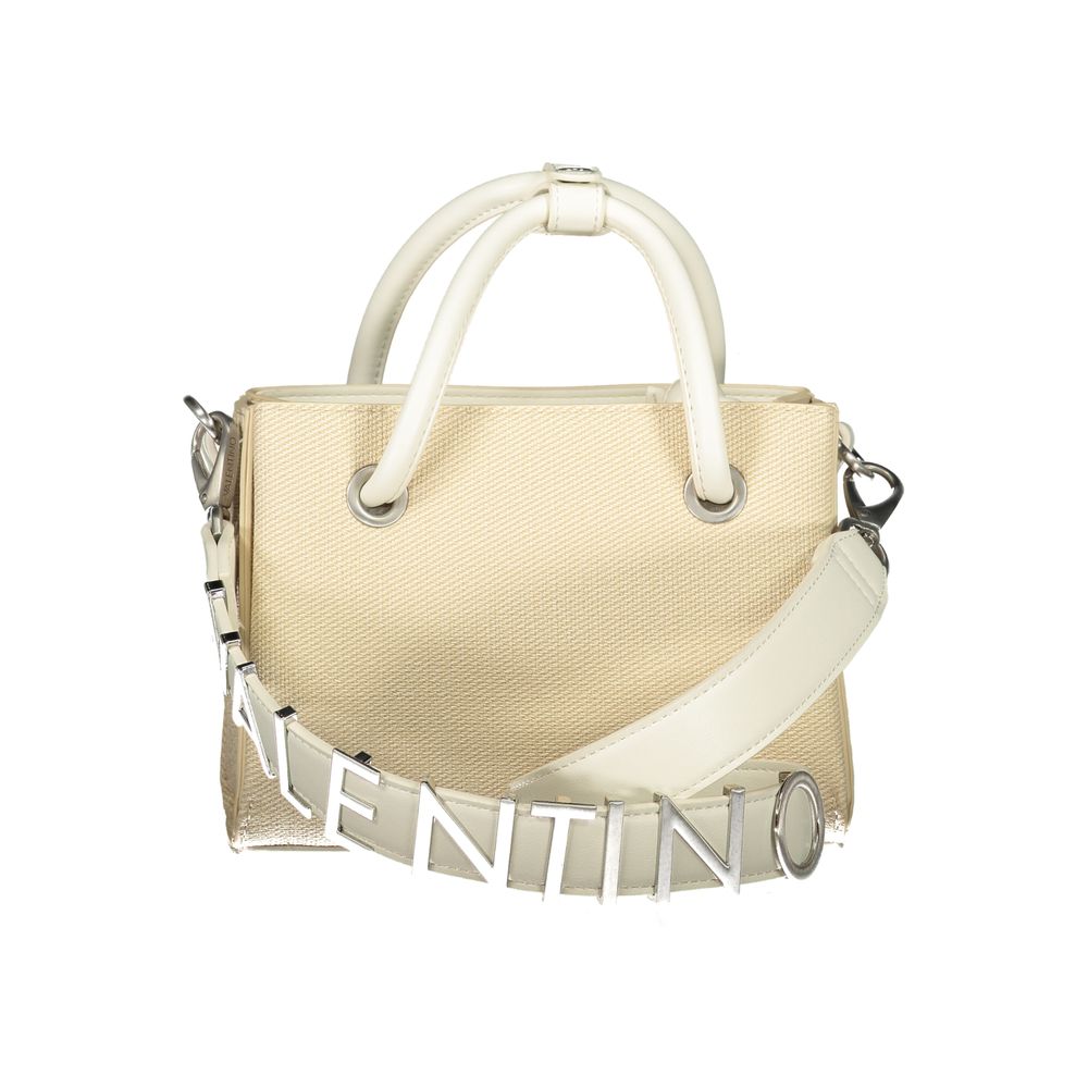 Bianco Polyurethane Women's Bag