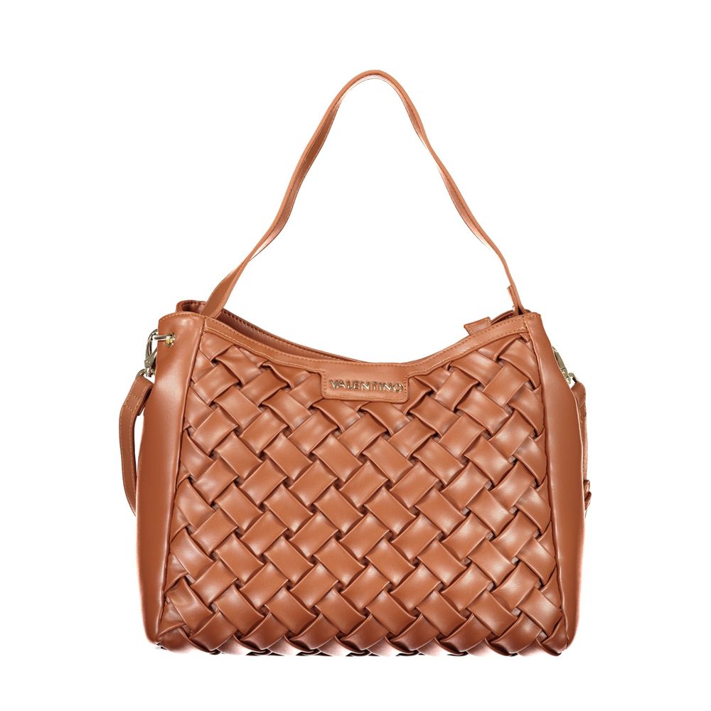 Brown Polyethylene Handbag
