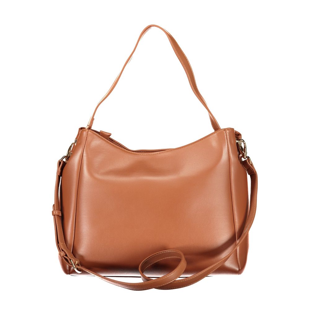 Brown Polyethylene Handbag