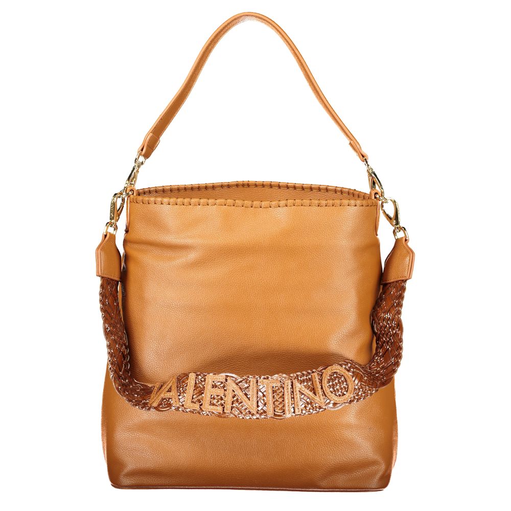 Brown Polyethylene Handbag