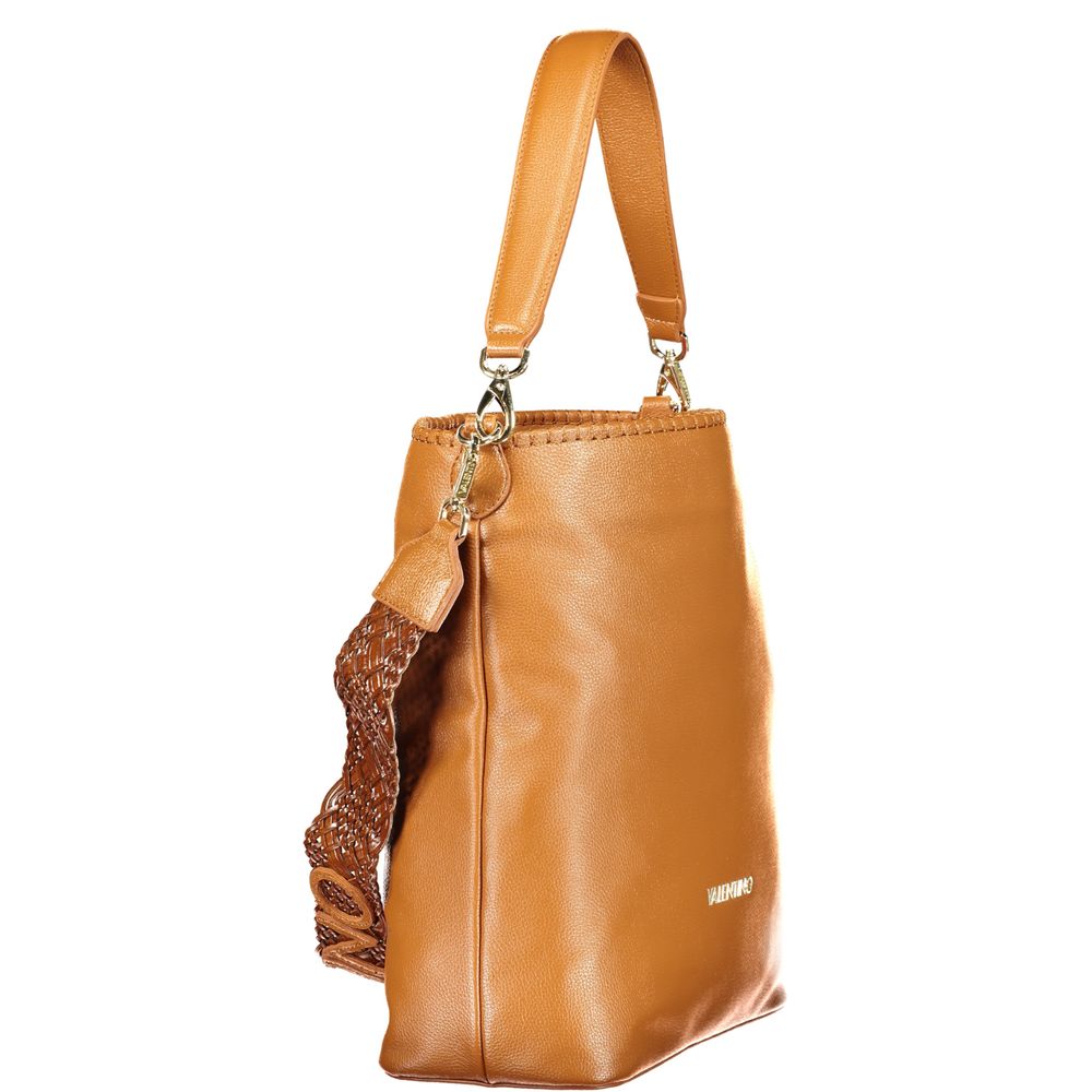 Brown Polyethylene Handbag