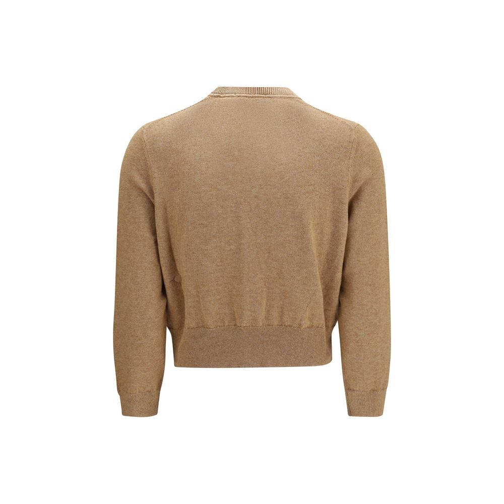 Beige Cotton Cardigan