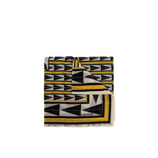 Bicolor Wool Scarf