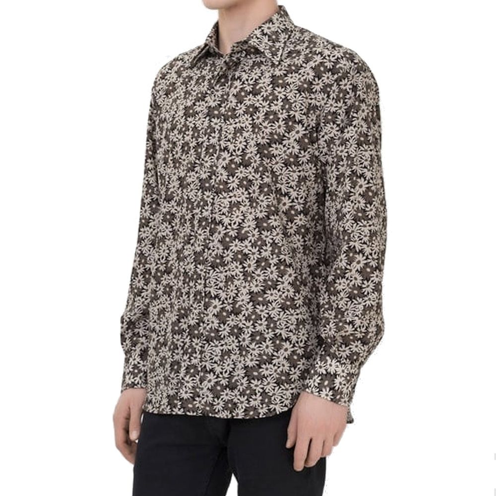 Bicolor Cotton Shirt