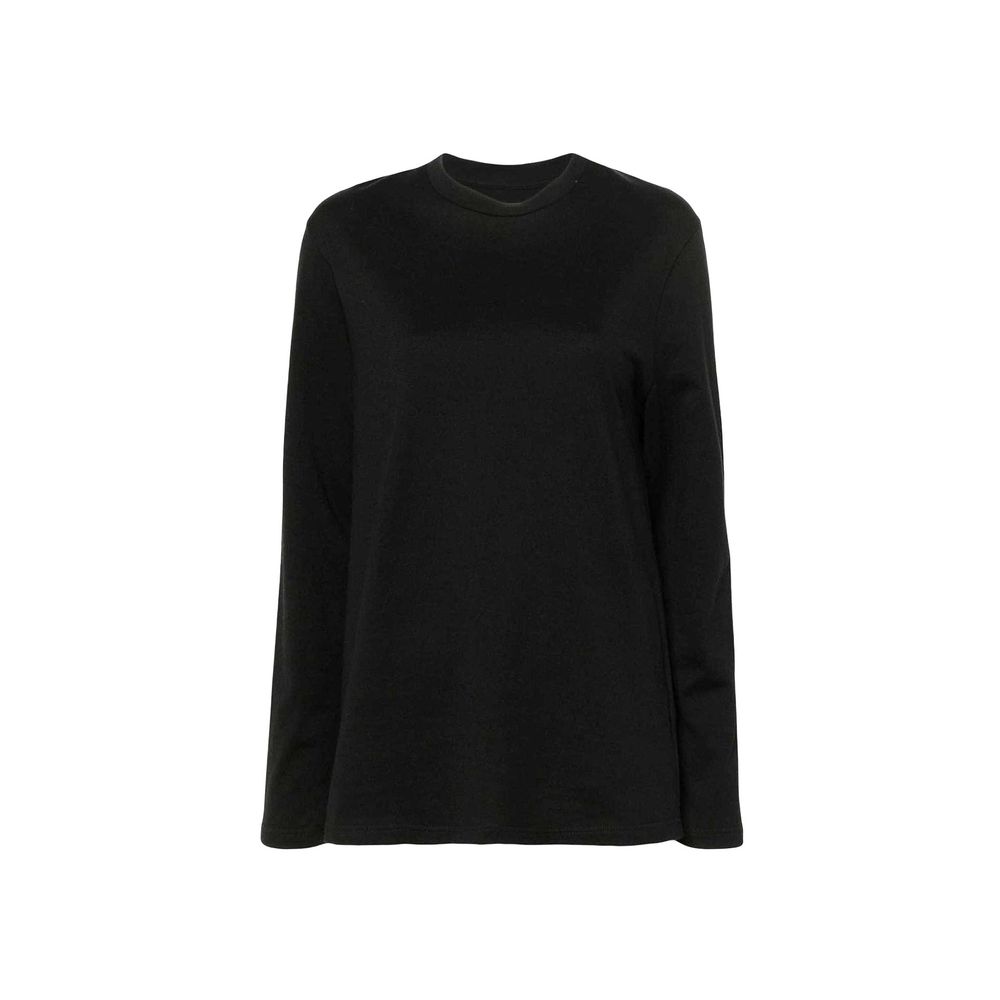 Black Cotton T-Shirt