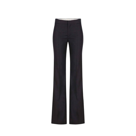 Gray Wool Dress Pants