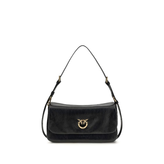 Black Calf Leather Bos Taurus Shoulder Bag