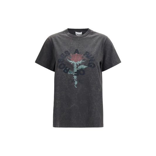 Gray Cotton T-Shirt