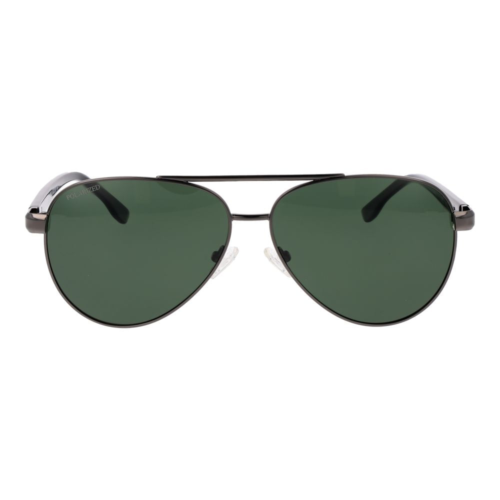 Gray Metal Sunglasses
