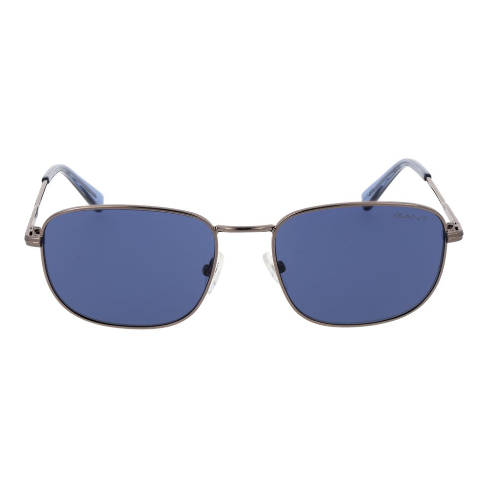 Gray Metal Sunglasses