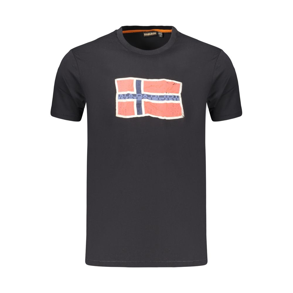 Black Cotton Men's Shirt