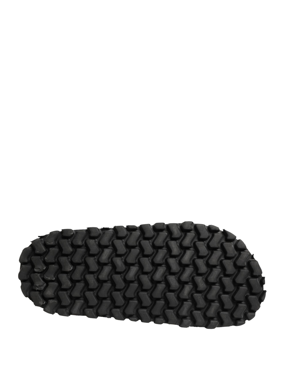 Black Ruching Detail Flats Men Sandals Shoes