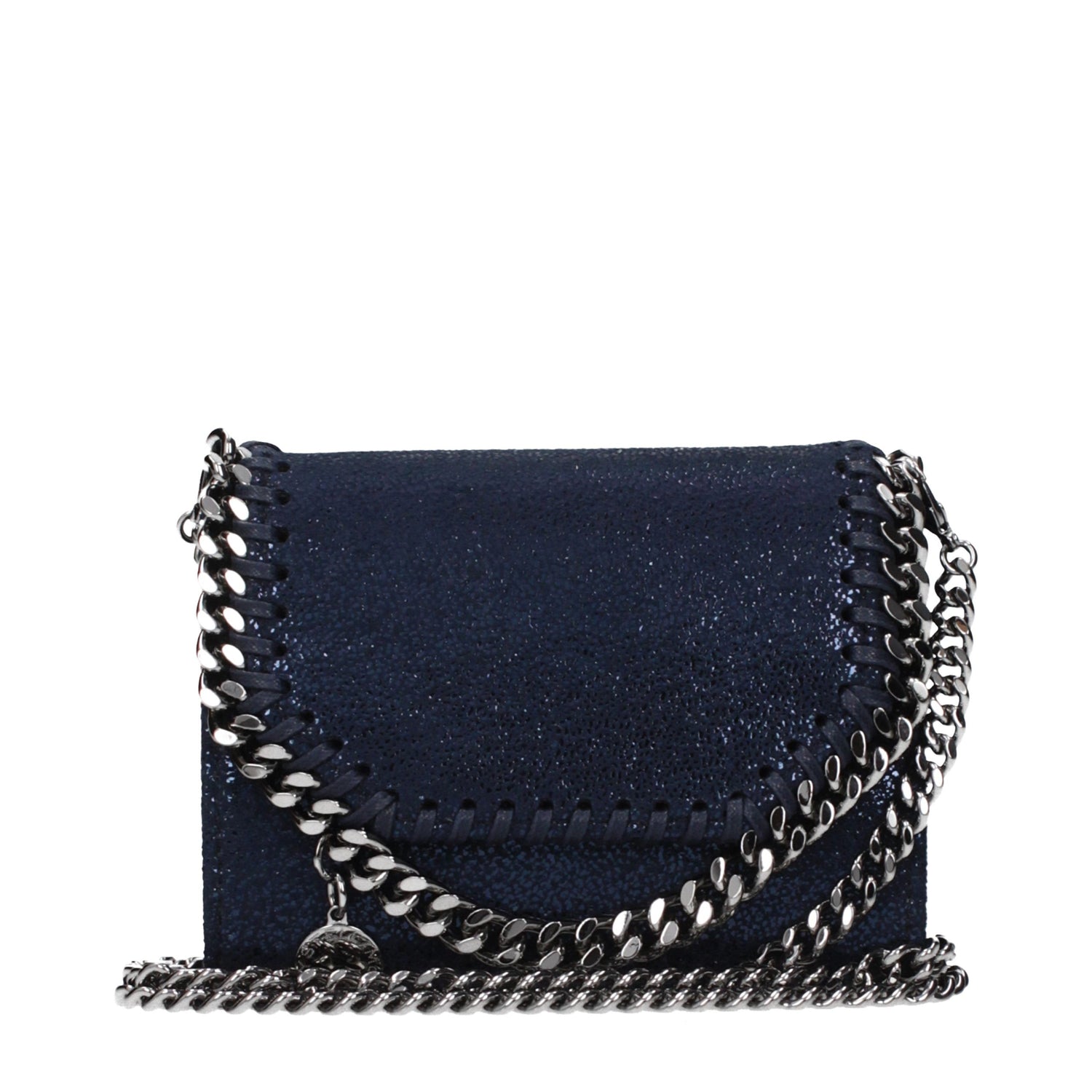 Blue Leather Wallet